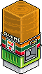 Orange Slurpee Machine