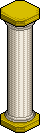 Doric Gold Pillar