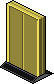 Yellow Spaceship Door